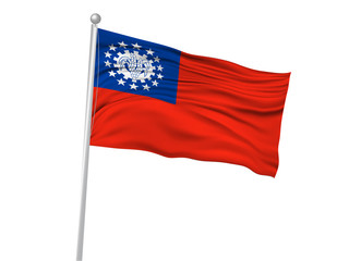 ミャンマー　 国旗　旗　アイコン