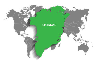Map of Greenland