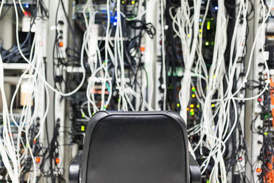 Chair in the server room