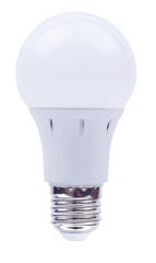 Energy saving bulb on a