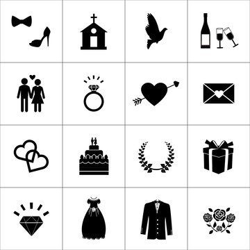 wedding icons