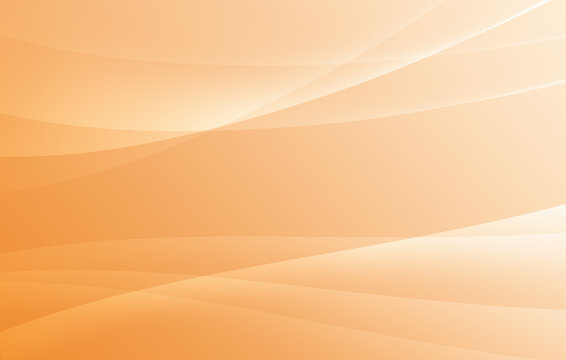 Orange Digital Lively Curved Line On Orange Background In Vista Style