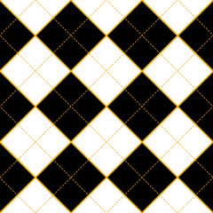 Royal White Black Diamond Background Vector Illustration