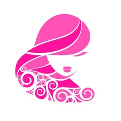 Абстрактный портрет девушки