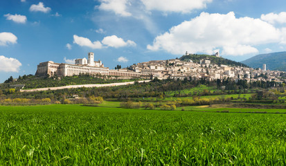 Fototapeta na wymiar Assisi, Umbria, Italia
