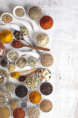 Fototapeta na wymiar group of spices