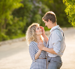 happy young couple