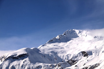 Fototapeta na wymiar Austria, Tauern mountains, view from the Pass Thurn route