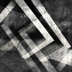 Abstract square concrete 3 d background
