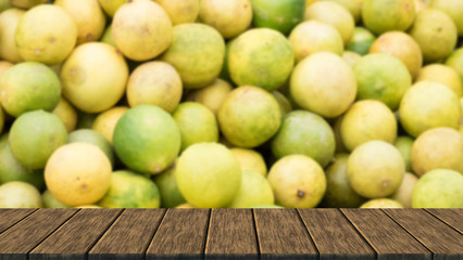 lemon for sale in local market
