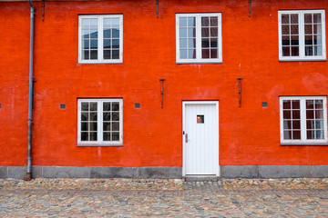 Obraz na płótnie Canvas the most popular historical place in Copenhagen, Denmark.