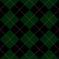 Fototapeta na wymiar Black Green Diamond Background Vector Illustration