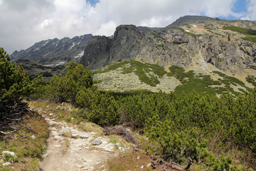 beautiful Mlynicka Valley in Slovak High Tatra