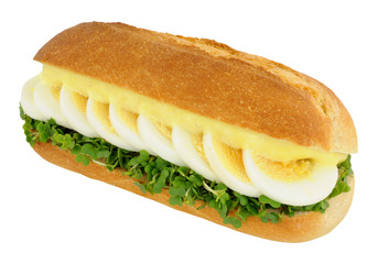 Egg And Cress Sandwich Sub Roll