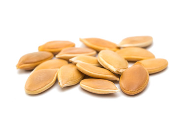 pumpkin seeds isolated
