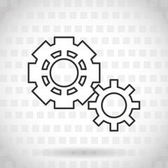 gears icon design 