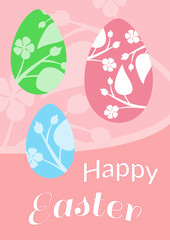 Set of Brochure Flyer Layout Easter