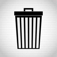 waste icon design 