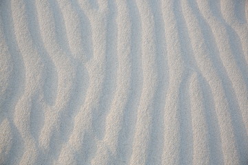 Fototapeta na wymiar Sand desert surface dunes of Socotra island 
