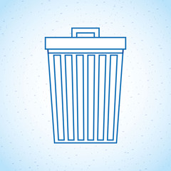 waste icon design 
