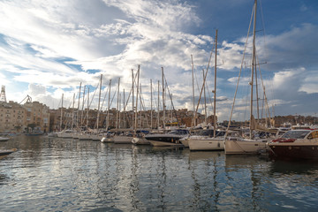 Fototapeta na wymiar Valletta Marina View