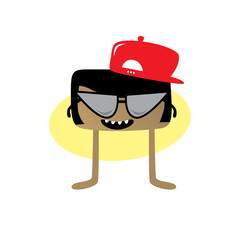 happy little monster