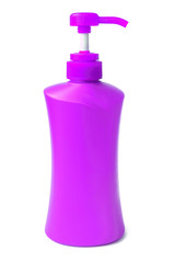 Plastic bottle for liquid products.