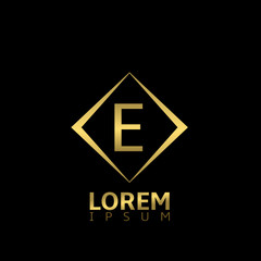 E letter logo