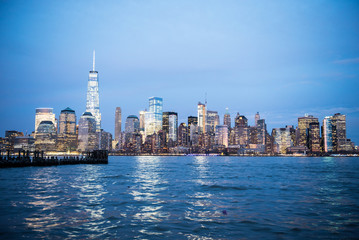 Obraz premium Skyline of Manhattan, New York