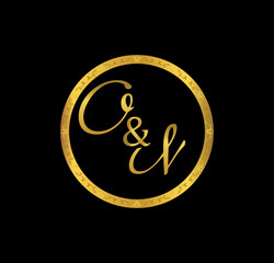 ON initial wedding in golden ring