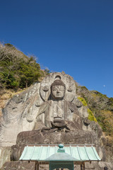 Fototapeta premium 鋸山の日本寺の石仏