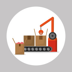 Delivery icon design