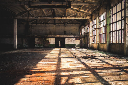 Empty Broken Factory