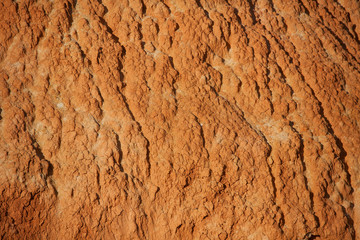 Image of red dry  texture