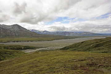 River and Hills of the Tundra