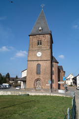Fototapeta na wymiar Kirche in Humes