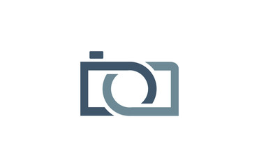 photography circle icon logo