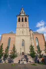 Obraz premium Tower of the Stevens church in Nijmegen, Netherlands