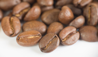 Coffee beans background image