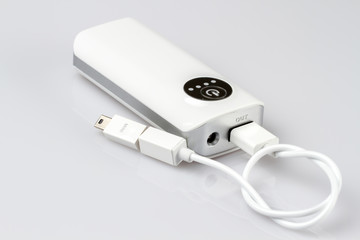 chargers on white background