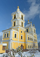 Transfiguration Cathedral in the city of Novokuznetsk