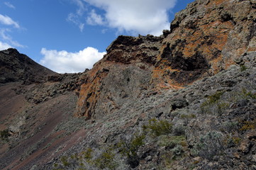 Extinct volcano 