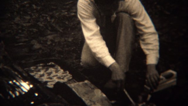 1937: Gourmet Campfire Cooking Grilling Pastries Frying Food.