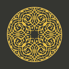 Vector vintage ornament