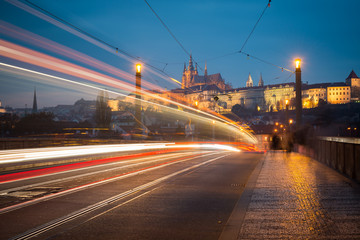 Fototapeta na wymiar Prag at Night 