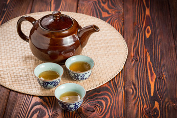Asian tea set