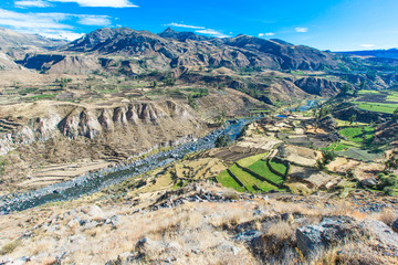 landscape of Peru
