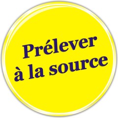 bouton prélever à la source
