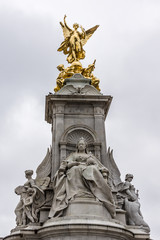 Queen Victoria Memorial (1911) near Buckingham Palace, London UK