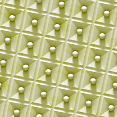 grunge spheres on an array of grunge squares (seamless)